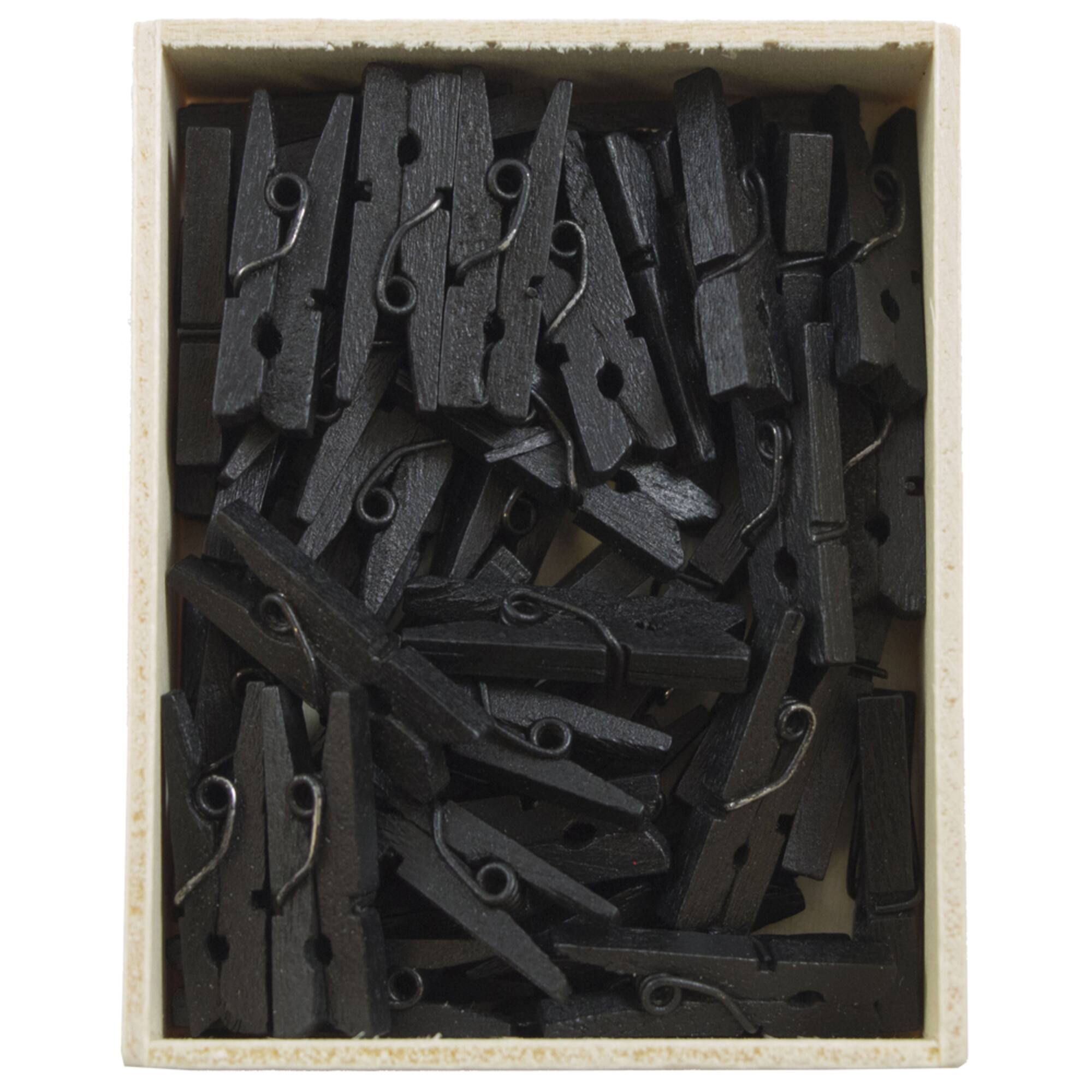 JAM Paper 7/8" Wood Clothespins